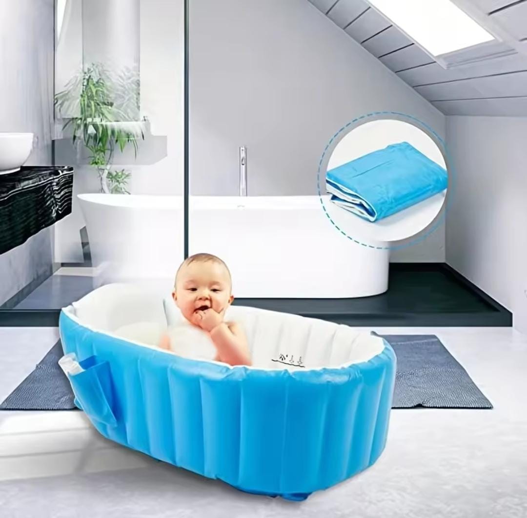 Baignoire Gonflable pour Bébé - حوض استحمام قابل للنفخ للأطفال