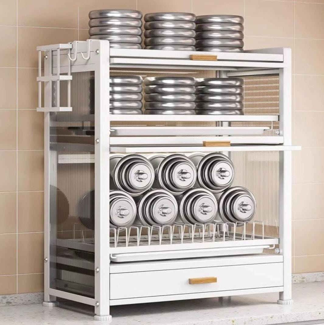 Organisateur de Cuisine Intelligent -  منظّم المطبخ الذكي متعدد الطبقات