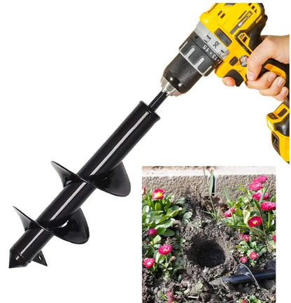 Foret hélicoïdal intelligent pour le jardinage et le perçage rapide sans effort - أداة الحفر الحلزونية الذكية للزراعة والحفر السريع بدون مجهود