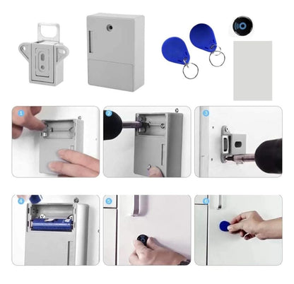 Verrou Intelligente pour Tiroirs RFID - قفل إلكتروني
