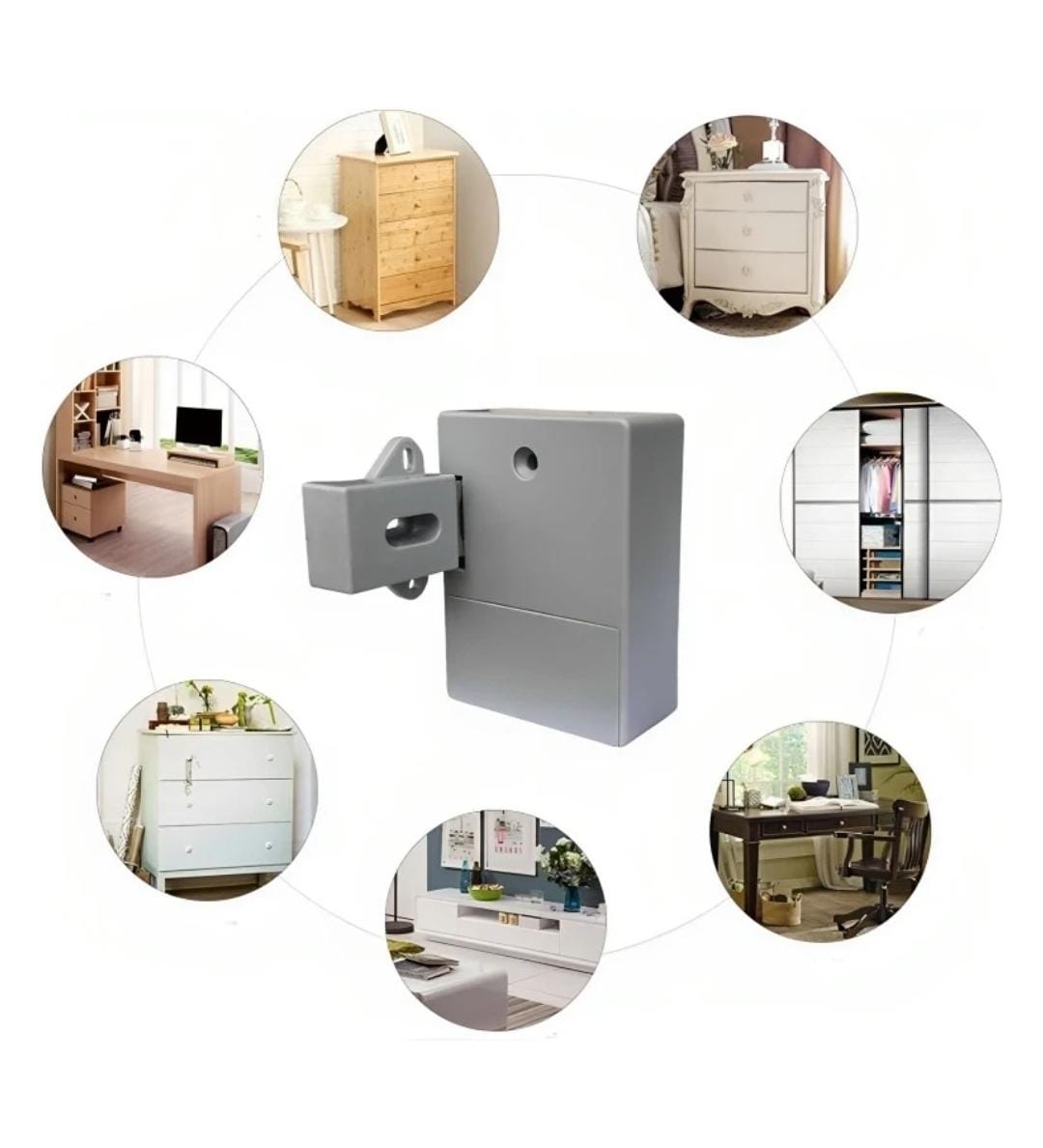 Verrou Intelligente pour Tiroirs RFID - قفل إلكتروني