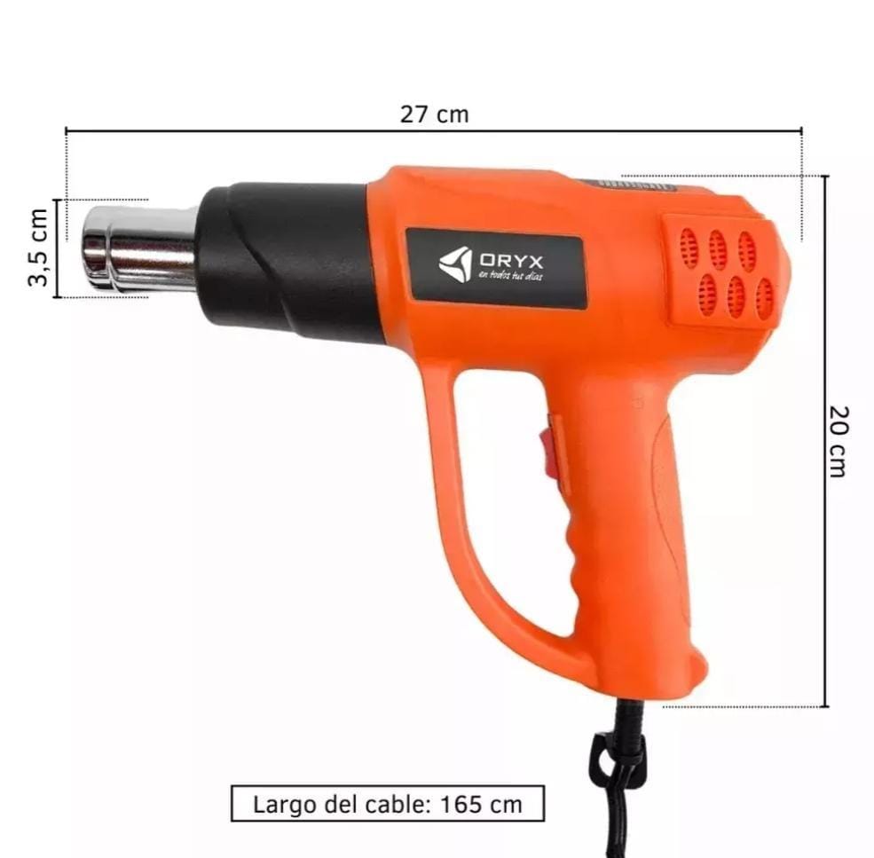 Pistolet à air chaud pro 2000W -مسدس حراري احترافي