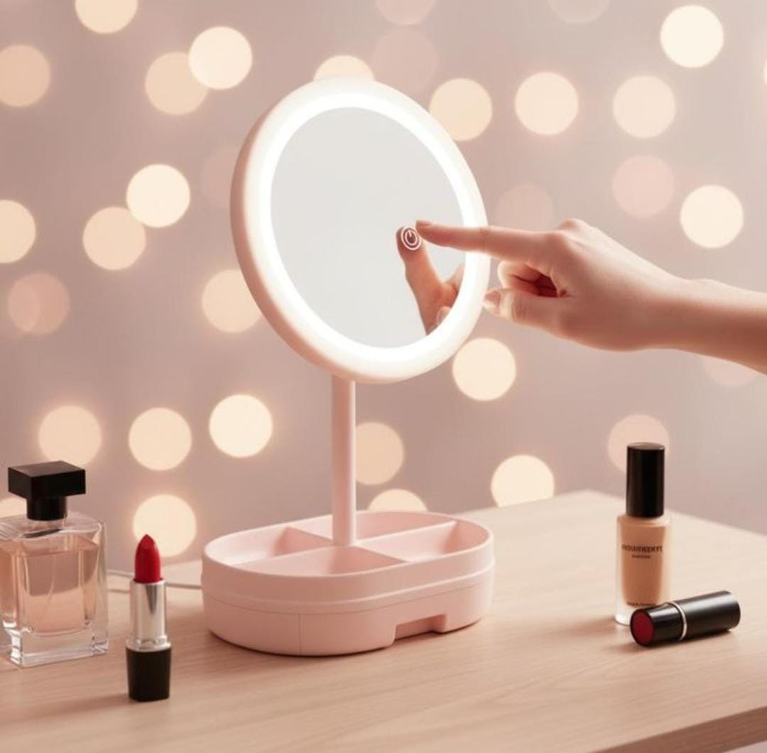 Miroir intelligent avec éclairage LED - مرآة ذكية بإضاءة