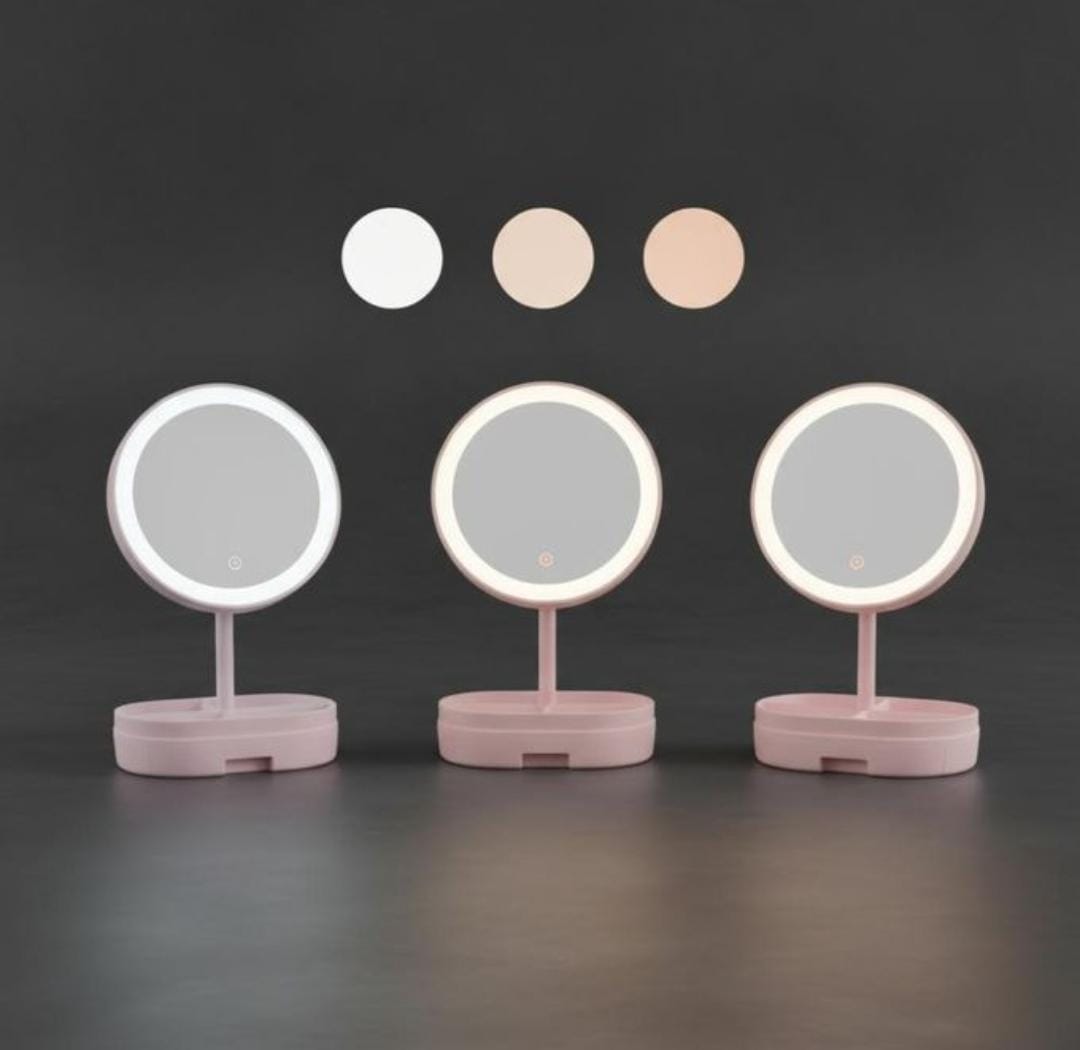 Miroir intelligent avec éclairage LED - مرآة ذكية بإضاءة