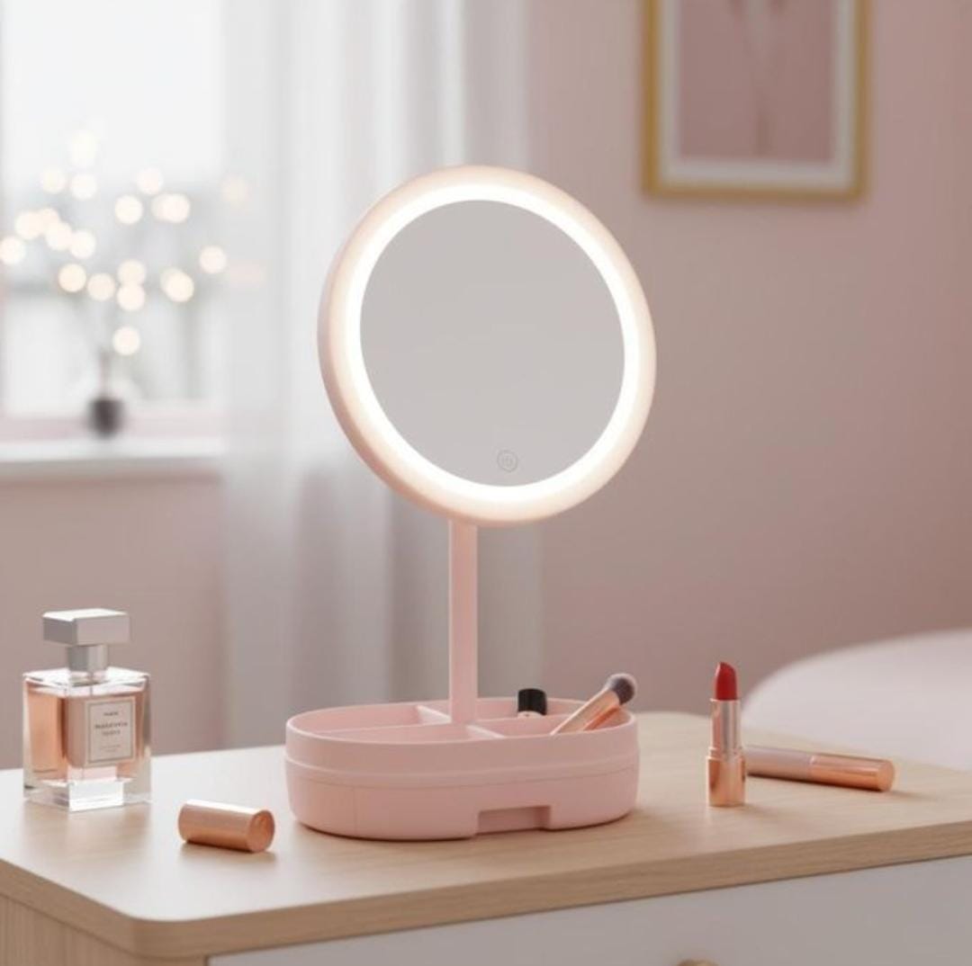 Miroir intelligent avec éclairage LED - مرآة ذكية بإضاءة