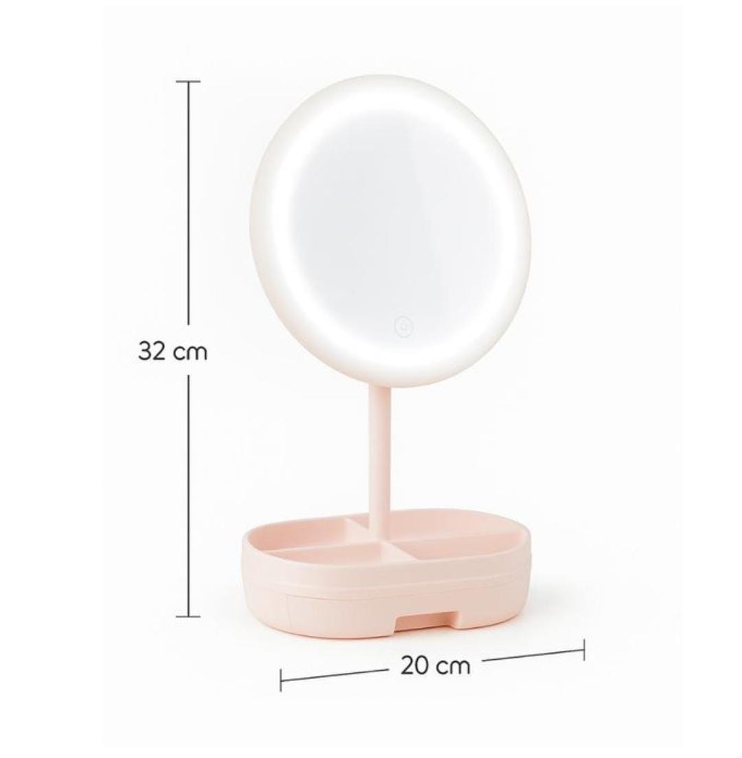 Miroir intelligent avec éclairage LED - مرآة ذكية بإضاءة