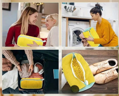 Sac laver les chaussures en machine - كيس لغسل الأحذية في الغسالة