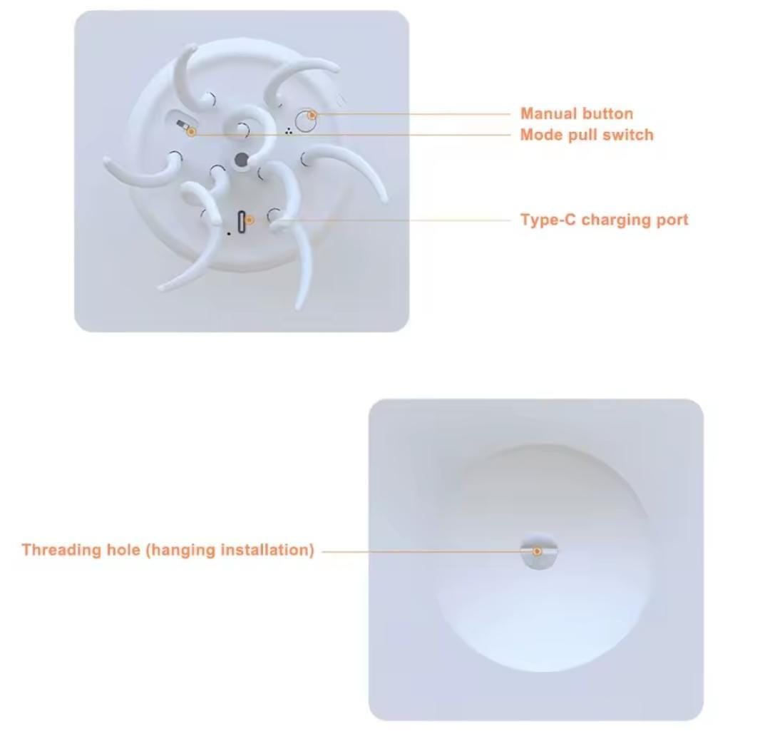 Lampe Méduse Intelligente-مصباح قنديل البحر الذكي