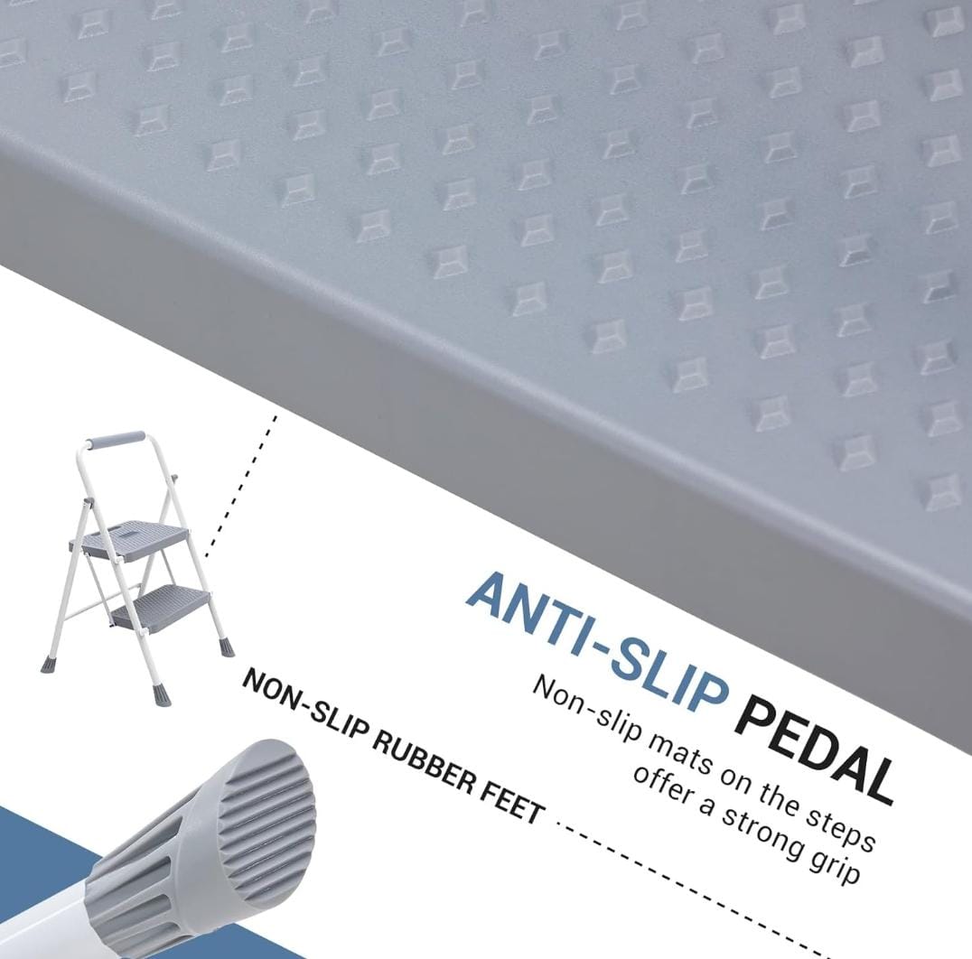 Escabeau pliable sécurisé -  سلم قابل للطي وآمن