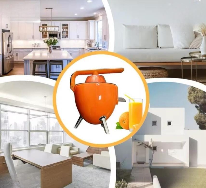 Presse-orange électrique rapide - عصّارة كهربائية متعددة الرؤوس