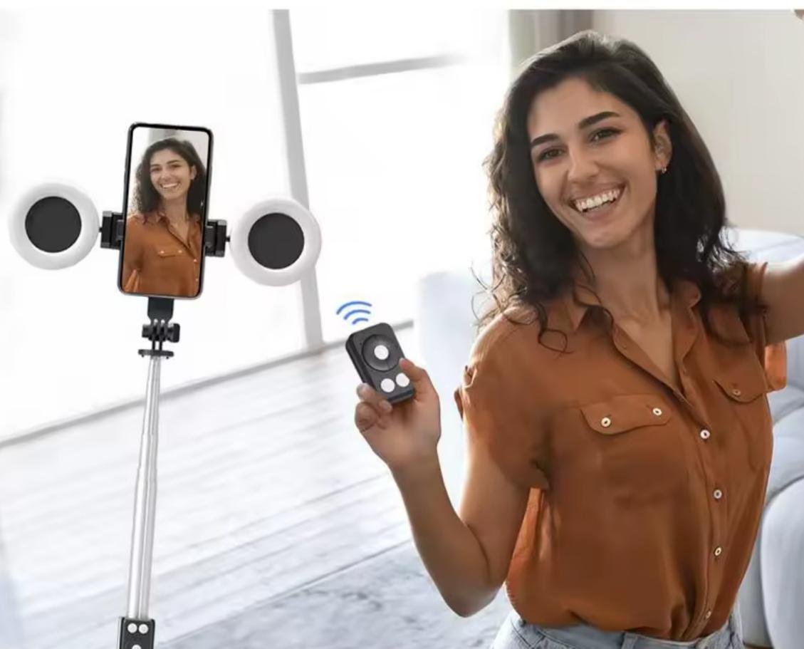 Trépied professionnel avec lumineux - تريبود احترافي مزود بمصباح
