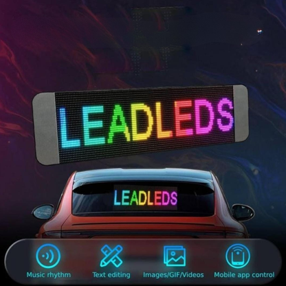 Écran LED Flexible pour Voiture - شاشة LED مرنة للسيارة