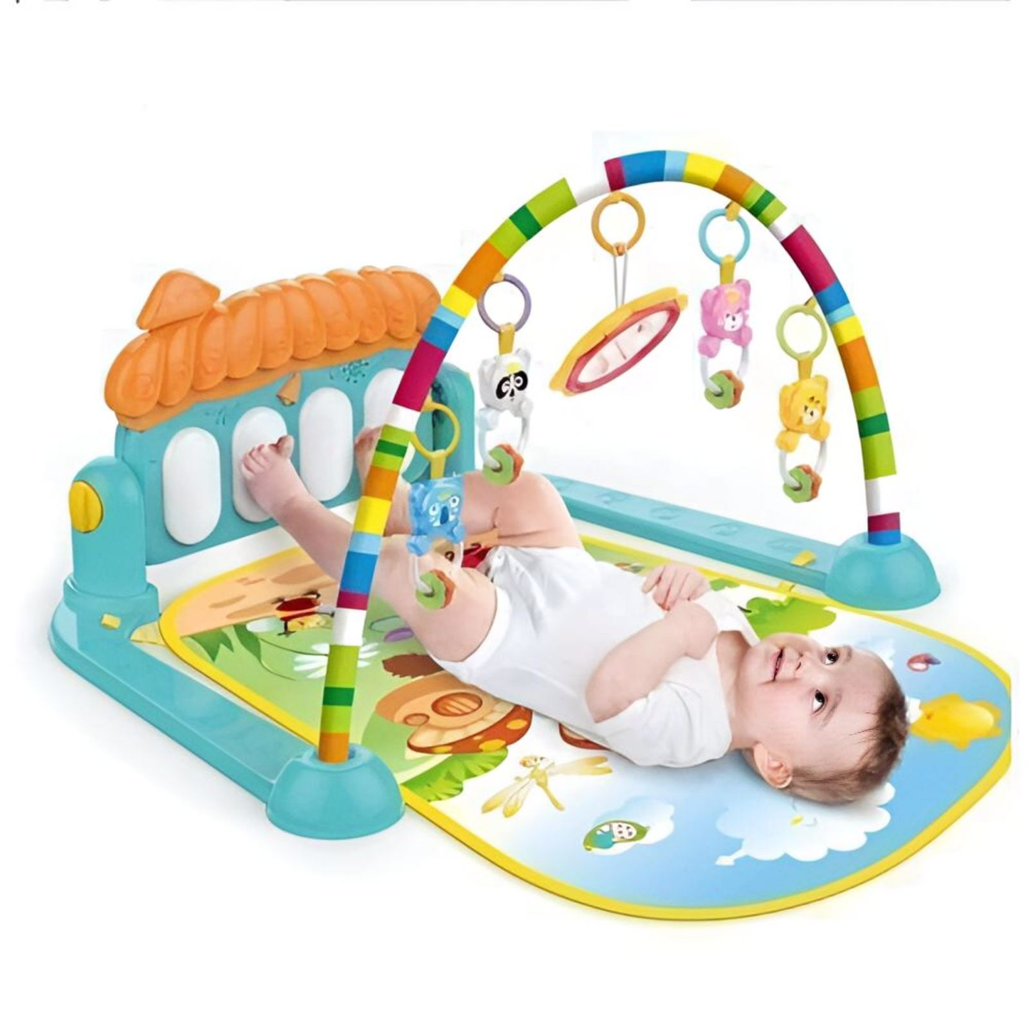 Tapis d’Éveil Piano Musical Bébé