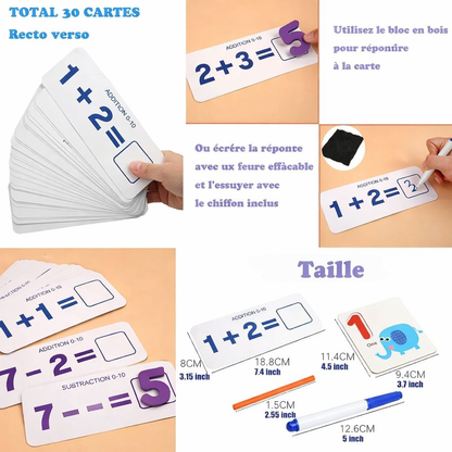 Jeu d’apprentissage des mathématiques - لعبة تعليم الرياضيات