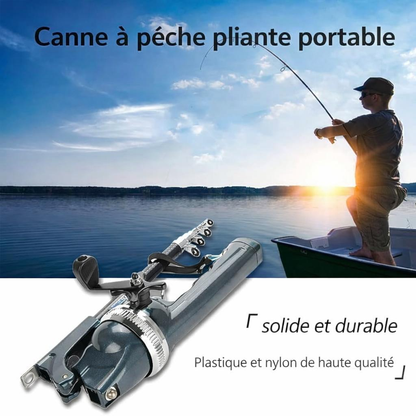 Canne à pêche pliante - صنّارة صيد قابلة للطي