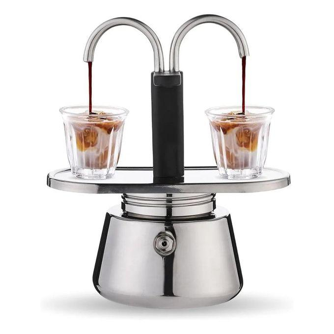 Cafetière en acier inoxydable - آلة تحضير القهوة من الستانلس ستيل