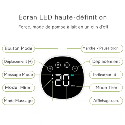 Tire-lait électrique portable - شفاط حليب كهربائي محمول