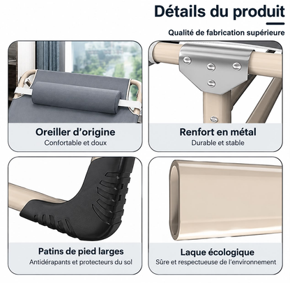 Lit de Repos Pliable - سرير استرخاء قابل للطي