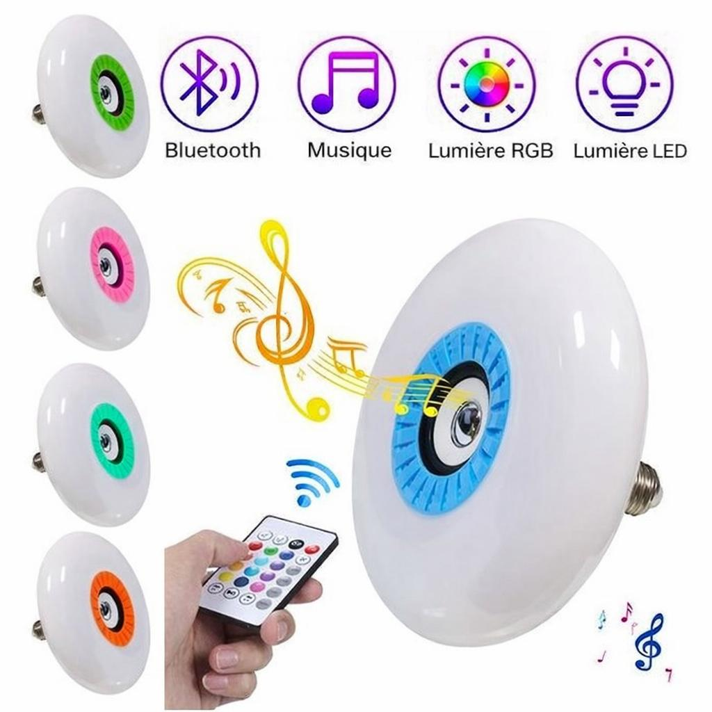 Lampe LED Musicale RGB avec Bluetooth