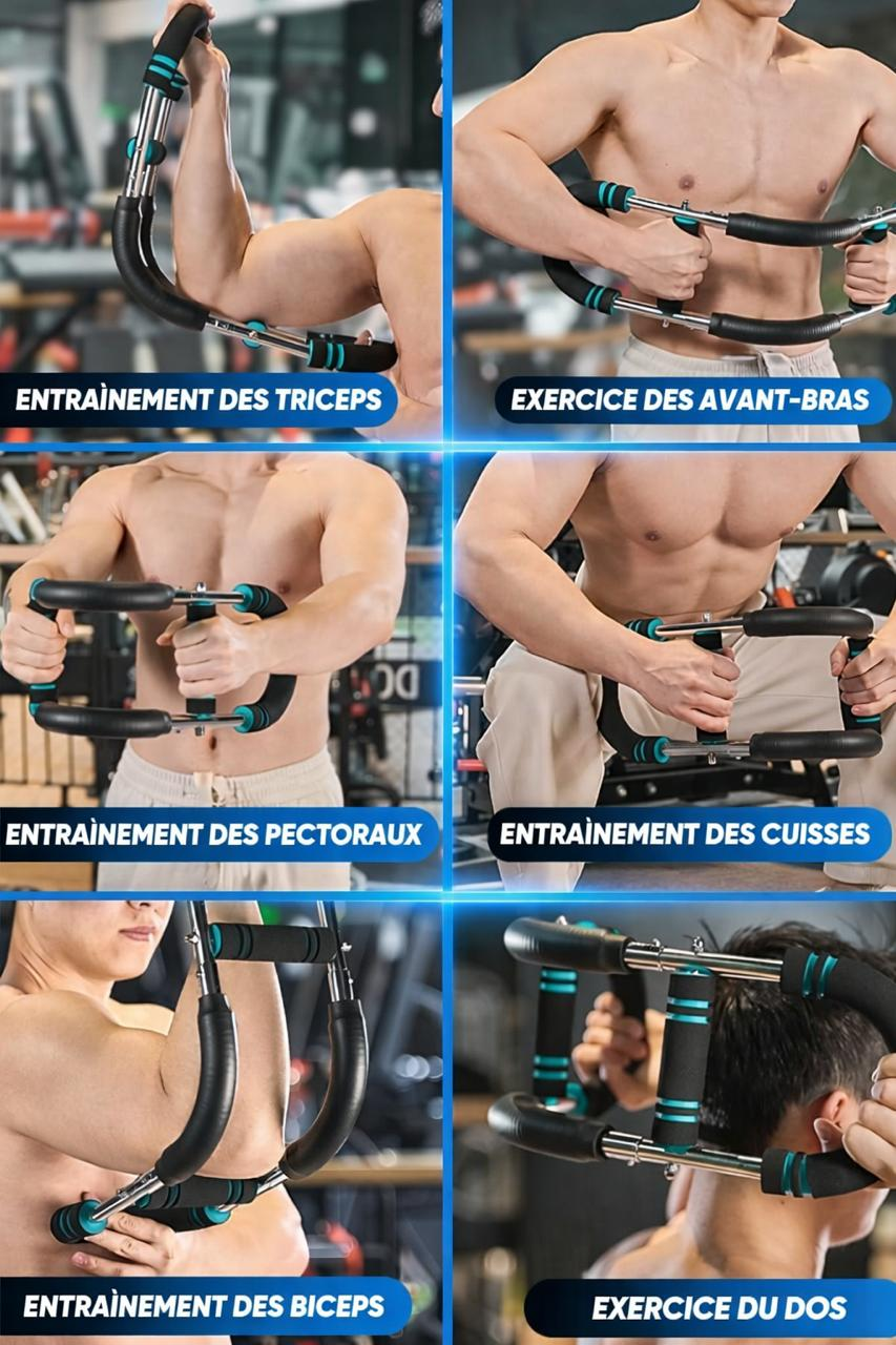 Barre d’Entraînement Multifonction pour Musculation
