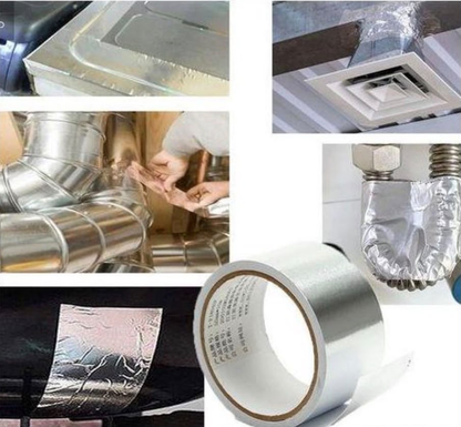 Ruban adhésif en aluminium résistant à la chaleur - شريط ألومنيوم لاصق