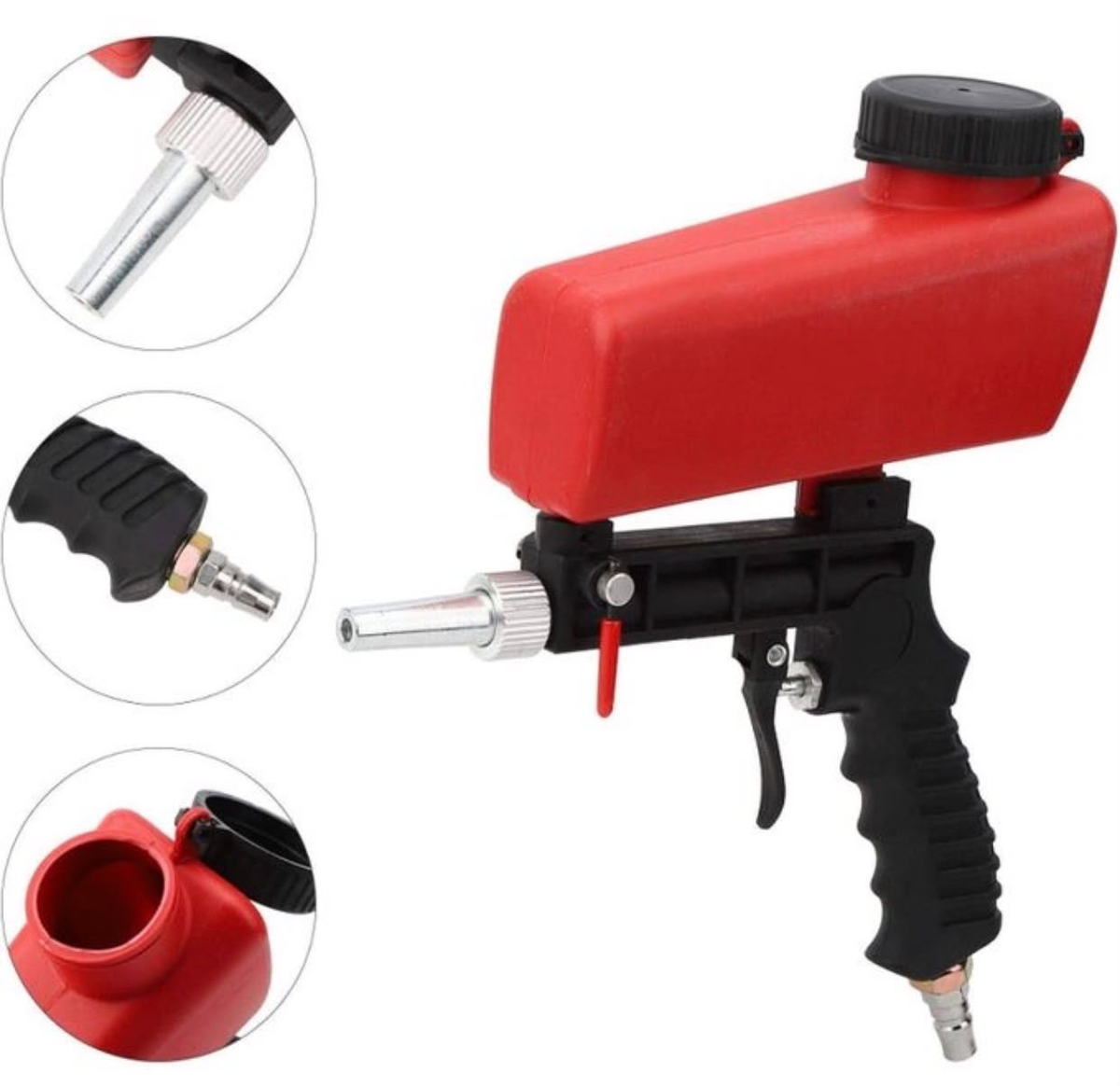 Pistolet de sablage pneumatique - مسدس إزالة الصدأ والتنظيف