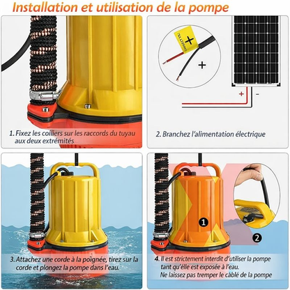 Pompe à Eau Submersible - مضخة ماء غاطسة