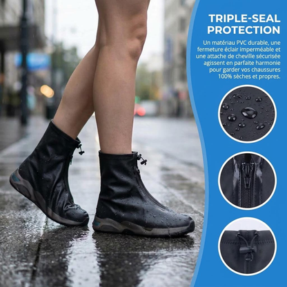 Couvre-chaussures imperméables pour la pluie ( 2 pièces ) - واقي الأحذية المقاوم للماء