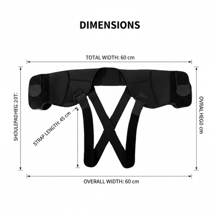 DIMENSIONS - Double Shoulder Brace
