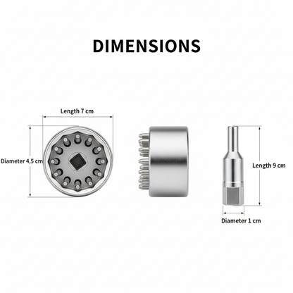 Dimensions - Universal Socket