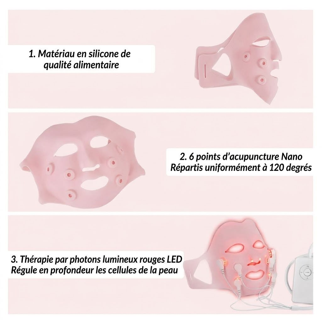 Masque de massage facial -  قناع تدليك الوجه