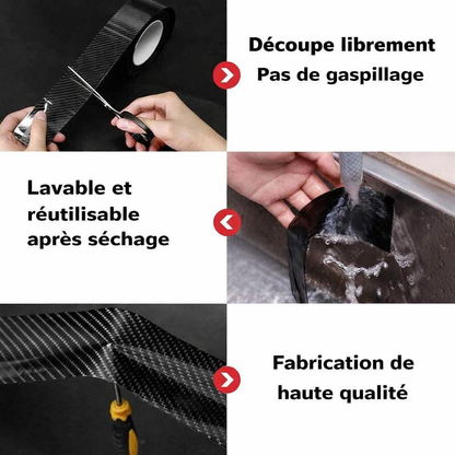 Ruban de protection carbone pour voiture - شريط حماية السيارة الكربوني