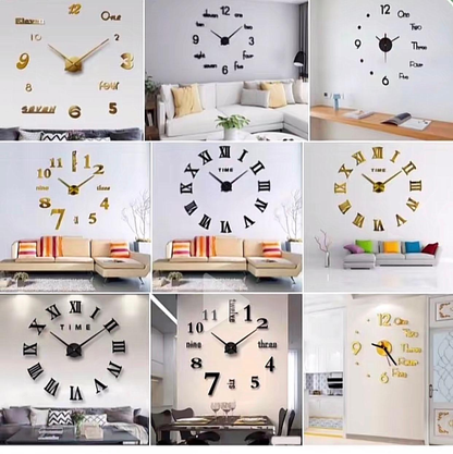 Horloge DIY -ساعة الحائط