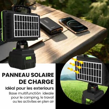 Projecteur solaire portable - مصباح شمسي محمول