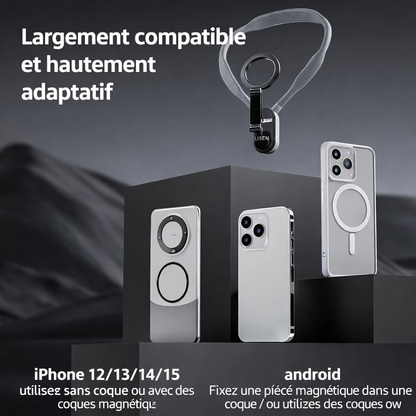 Support de téléphone tour de cou - حامل هاتف مرن للرقبة