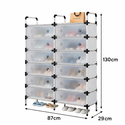 Armoire Chaussures Empilable 12 Casiers - خزانة تنظيم الأحذية