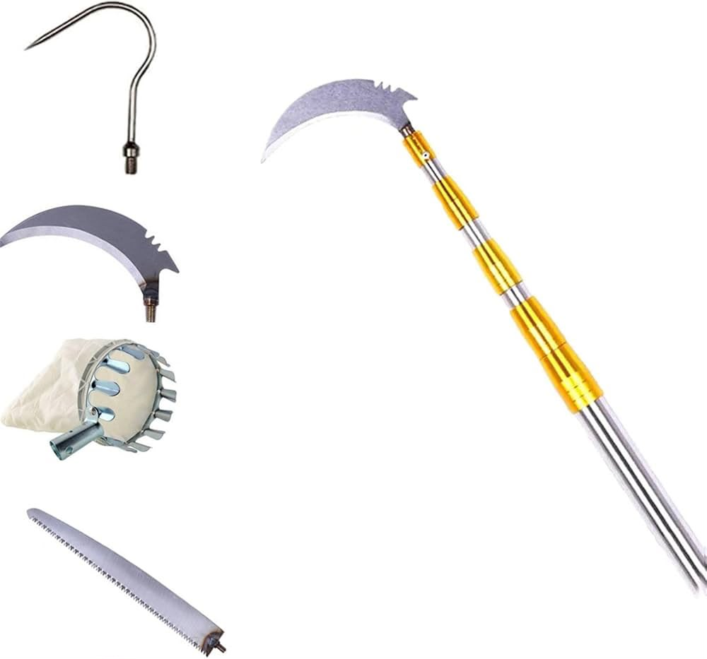 Kit télescopique de taille et de cueillette - أداة تقليم الأشجار متعددة الوظائف