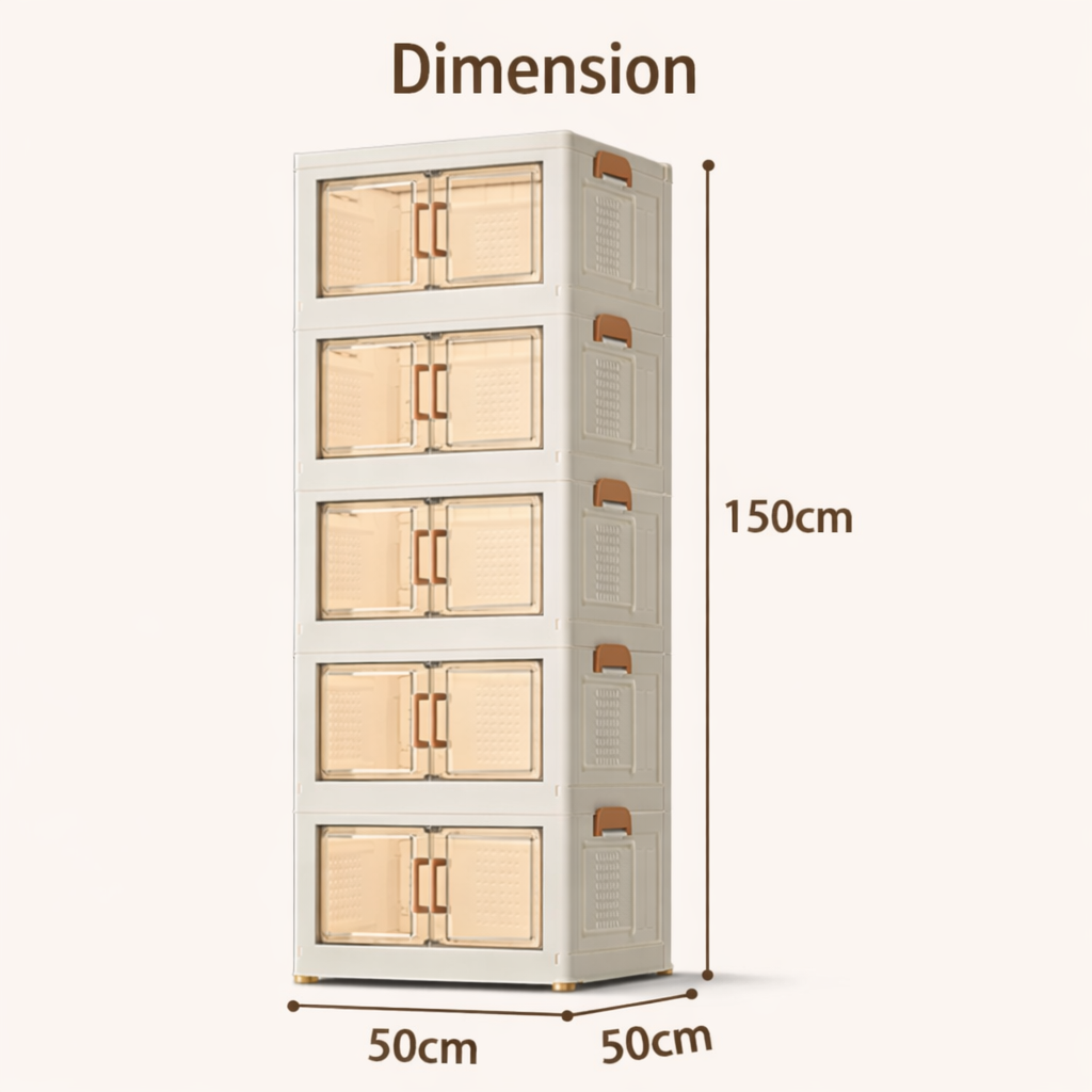 Armoire de rangement pliable - خزانة تخزين قابلة للطي