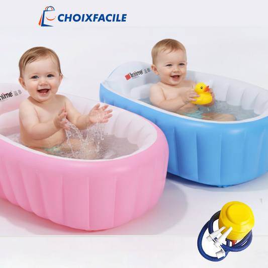 Baignoire Gonflable pour Bébé - حوض استحمام قابل للنفخ للأطفال