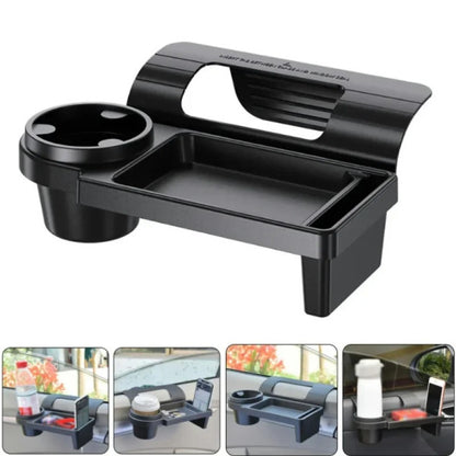 Organisateur de Voiture Multi-Fonctions avec Porte-Gobelet