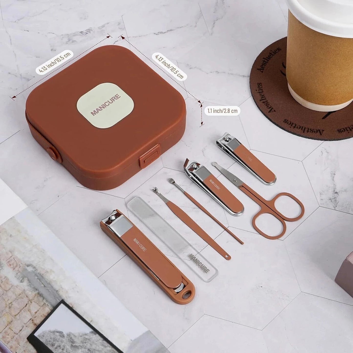 Kit Manucure Professionnel Portable -  مجموعة العناية بالأظافر