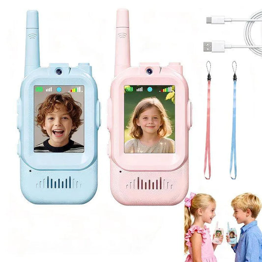 Talkie-walkie jeux pour enfants - جهاز تواصل ذكي للأطفال بالصوت والصورة