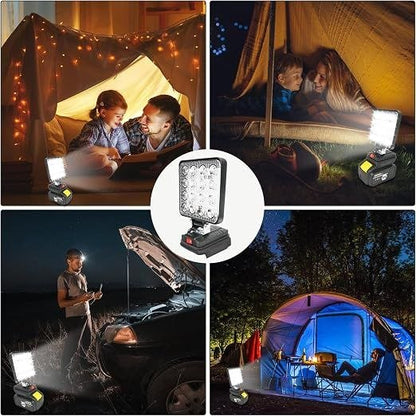 المصباح الكاشف Projecteur LED Portable Multifonction