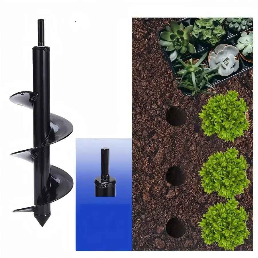 Foret hélicoïdal intelligent pour le jardinage et le perçage rapide sans effort - أداة الحفر الحلزونية الذكية للزراعة والحفر السريع بدون مجهود
