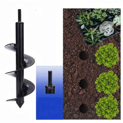Foret hélicoïdal intelligent pour le jardinage et le perçage rapide sans effort - أداة الحفر الحلزونية الذكية للزراعة والحفر السريع بدون مجهود