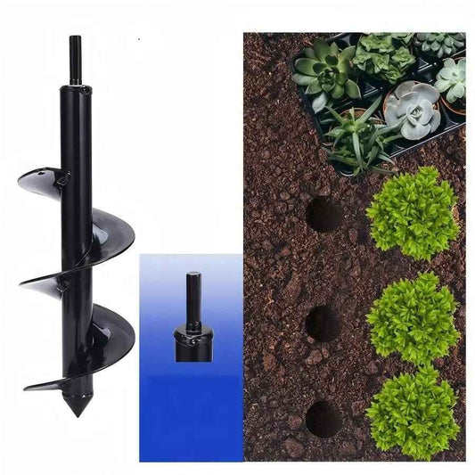 Foret hélicoïdal intelligent pour le jardinage et le perçage rapide sans effort - أداة الحفر الحلزونية الذكية للزراعة والحفر السريع بدون مجهود