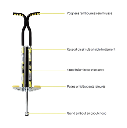 Bâton de saut sportif (Pogo Stick) - عصا القفز الرياضية