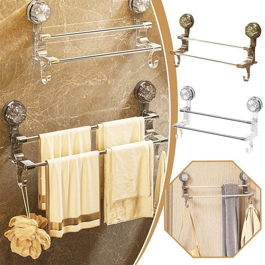Porte-serviettes mural double - حامل مناشف جداري مزدوج