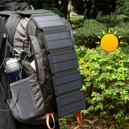 Charge solaire Portable USB شاحن شمسي محمول