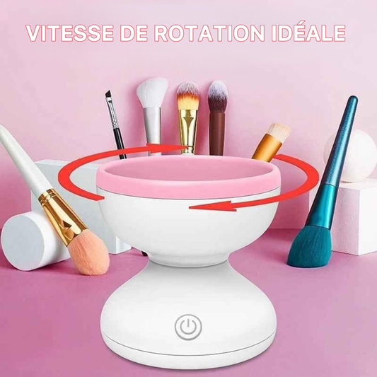 Nettoyeur Électrique de Pinceaux de Maquillage - منظف فرش المكياج الكهربائي